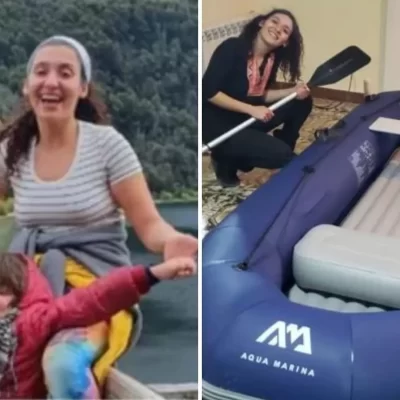 Encontraron el bote perdido en el Lago Musters: no hay rastros del nene de 4 años y su hermana