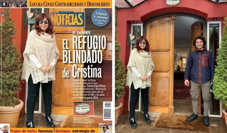 “Fobia a CFK”: Cristina Kirchner le respondió a la revista Noticias y posteó la foto real de su última tapa