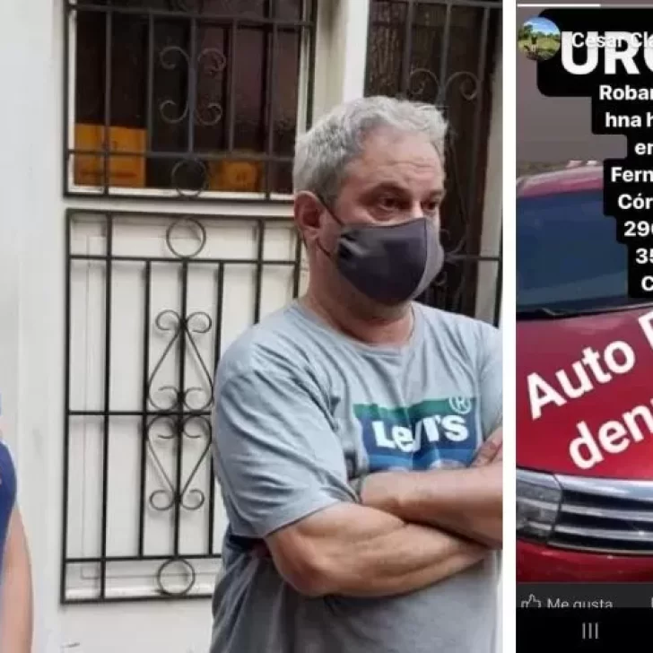 Sigue la búsqueda del auto robado en Córdoba la familia de Río Gallegos: “Ojalá no le pase a nadie más”