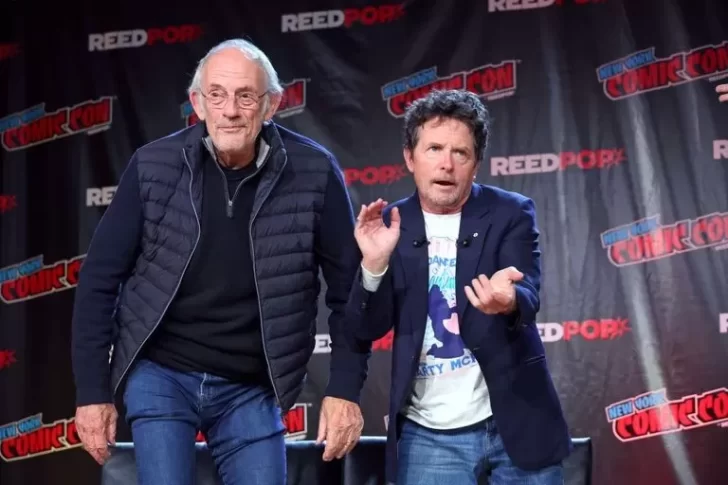 Volver al futuro: así fue el emotivo reencuentro entre Michael J. Fox y Christopher Lloyd 