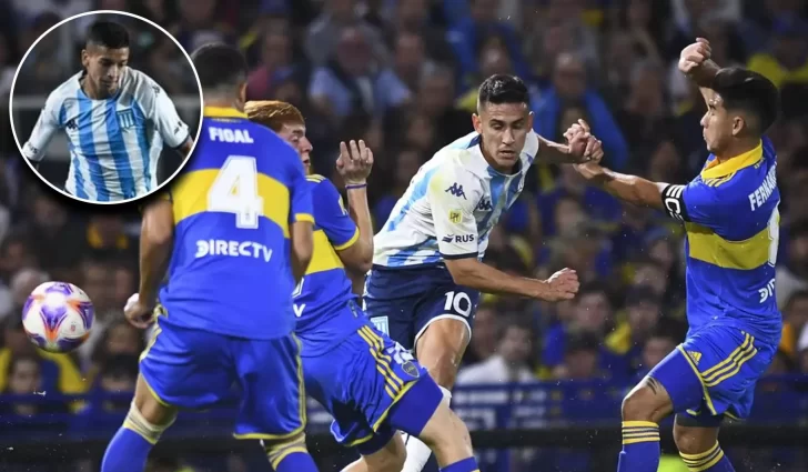 Lo guardaron: el riogalleguense Tomás Aviles sin minutos en la derrota ante Boca en La Bombonera