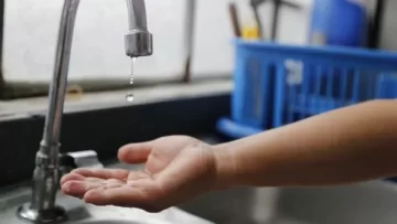 Habrá corte de agua potable en Caleta Olivia por menor caudal desde Comodoro Rivadavia