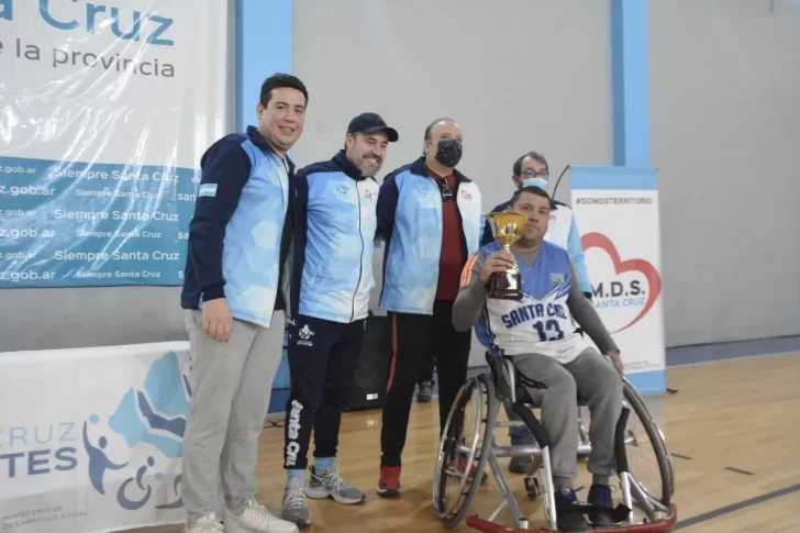 Liga Patagónica de Básquet sobre Silla de Ruedas: CriGal se consagró campeón de la tercera fecha en Río Gallegos