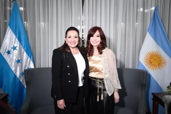 Cristina Fernández se encontró con Xiomara Castro