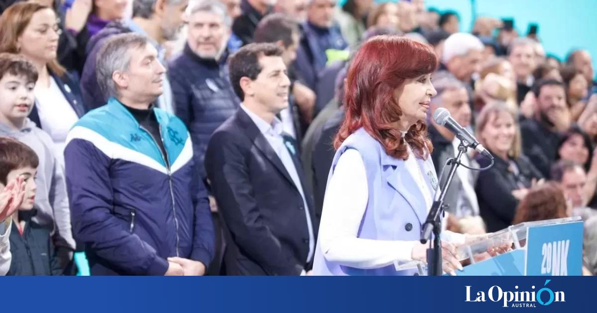 El discurso de Cristina Kirchner en el acto de Plaza de Mayo a 20 años ...