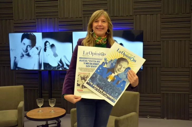 Cristina Álvarez Rodríguez: “Evita inspira también las nuevas luchas, los feminismos populares”