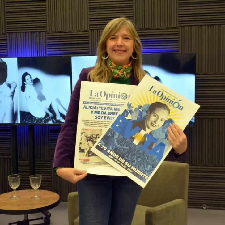 Cristina Álvarez Rodríguez: “Evita inspira también las nuevas luchas, los feminismos populares”