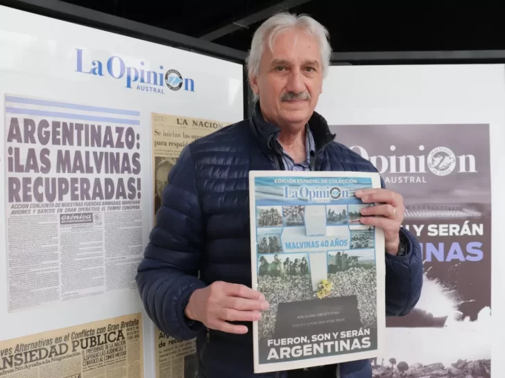 Daniel Herlein, histórico piloto y ex combatiente: “En Río Gallegos se respira Malvinas”