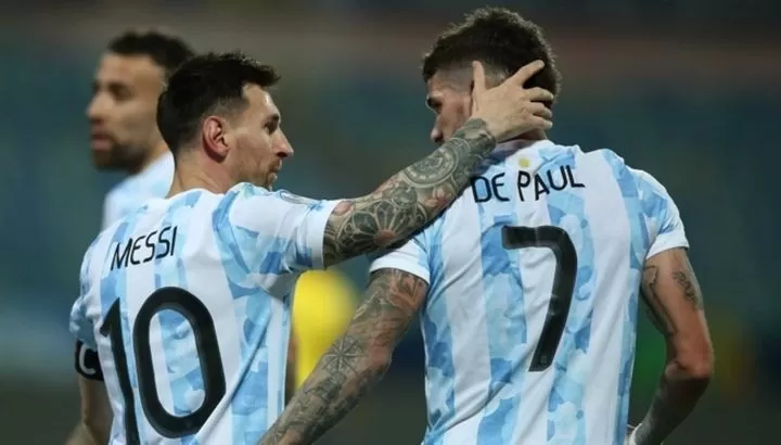 Messi aseguró que De Paul lo ayudó a integrarse al grupo de la selección