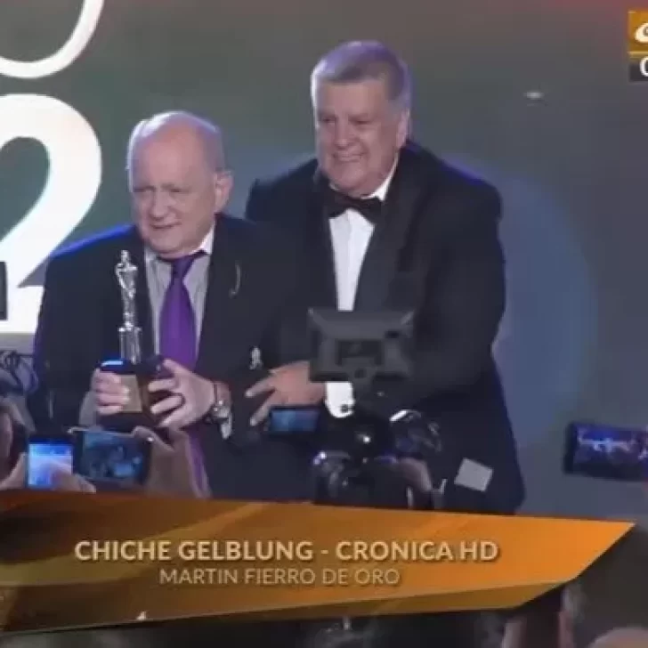Martín Fierro de Cable 2022: Samuel “Chiche” Gelblung ganó la estatuilla dorada Martín Fierro de Cable 2022: Samuel “Chiche” Gelblung ganó la estatuilla dorada