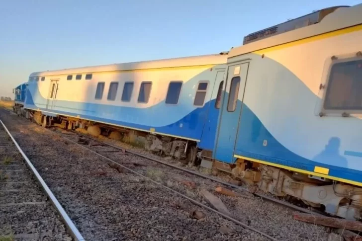 Descarriló un tren con más de 300 pasajeros en Olavarría: no hubo heridos