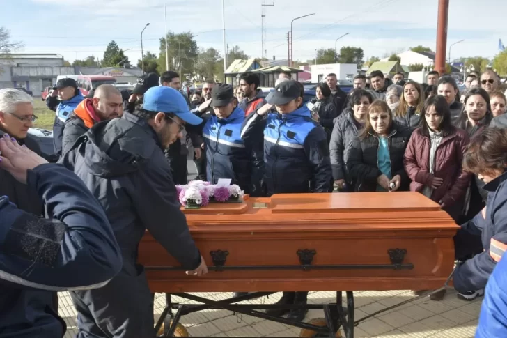 Último adiós a Gabriela Martínez con gran cantidad de policías
