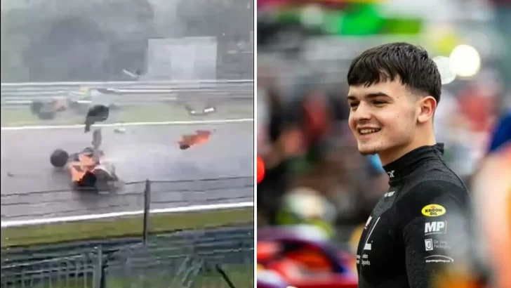 Video. Así fue el trágico accidente en el circuito de Spa-Francorchamps donde Dilano van’t Hoff perdió la vida 