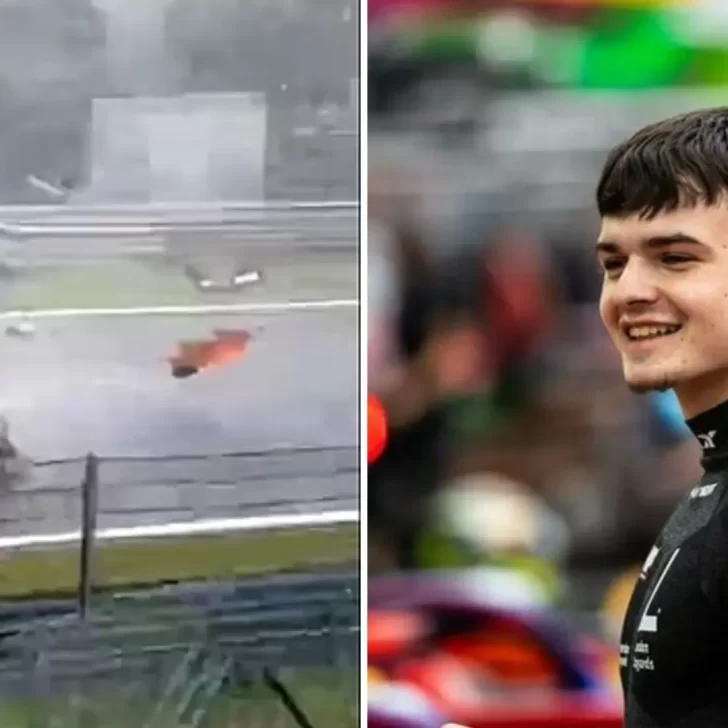 Video. Así fue el trágico accidente en el circuito de Spa-Francorchamps donde Dilano van’t Hoff perdió la vida 