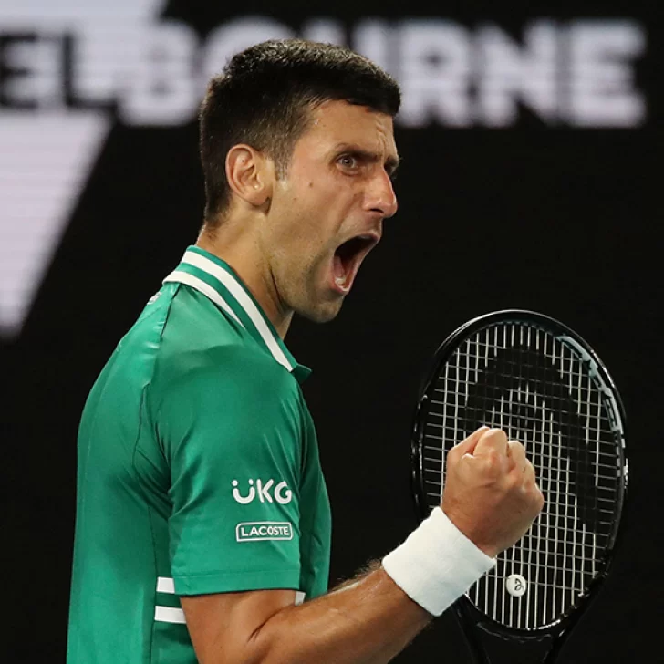El llanto desconsolado de Djokovic tras salir campeón por décima vez en el Abierto de Australia