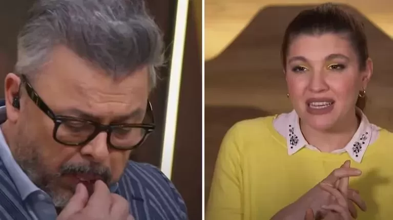 Video. Donato de Santis escupió la comida que presentó Estefanía de MasterChef Argentina: “Uno no habla más”