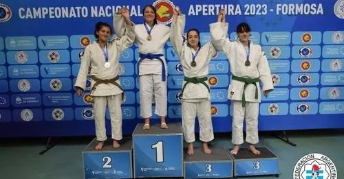 La judoca Doris Grant saltó del tatami de Las Heras al oro de Formosa