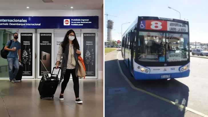 De Aeroparque a Ezeiza: una línea de colectivos conectará los dos aeropuertos