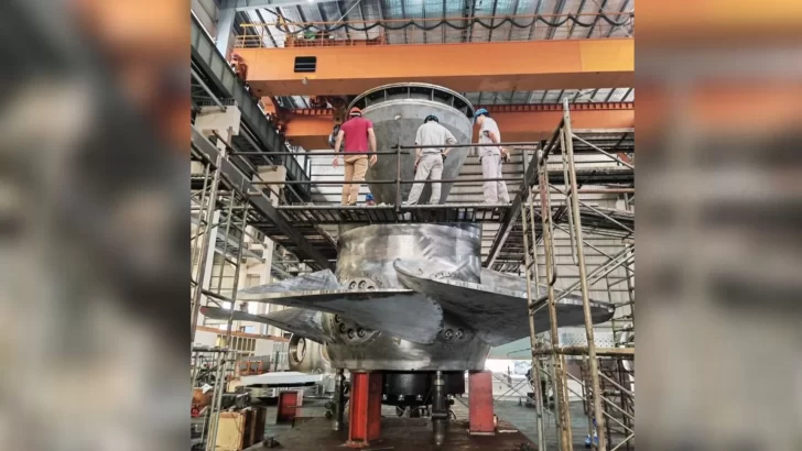 Ya está en camino otro de los hitos en la construcción de las represas