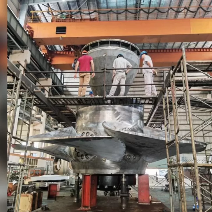 Ya está en camino otro de los hitos en la construcción de las represas