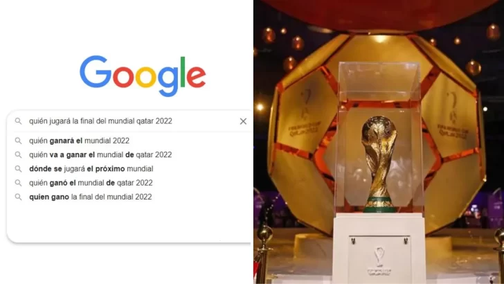 Google anticipó quiénes jugarán la final del Mundial de Qatar 2022 y las redes estallaron