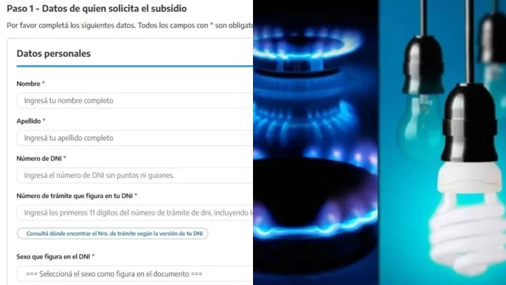 Tarifas: cómo inscribirse para acceder a los subsidios de luz y gas y ...