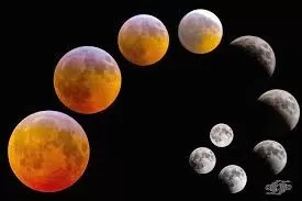 Eclipse de luna llena, la luna roja, esta noche y para todos