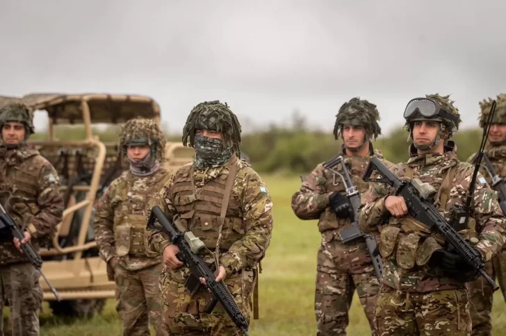 El Ejército Argentino desarrolló un ejercicio de Inteligencia Militar en el que se desplegaron más de 400 efectivos