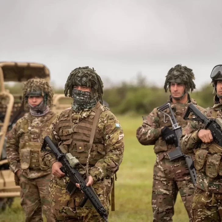 El Ejército Argentino desarrolló un ejercicio de Inteligencia Militar en el que se desplegaron más de 400 efectivos