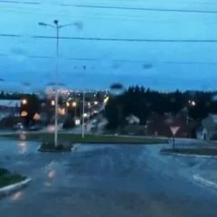 Alerta amarilla en Santa Cruz: lluvias en El Calafate y Río Turbio el martes, vientos fuertes el miércoles