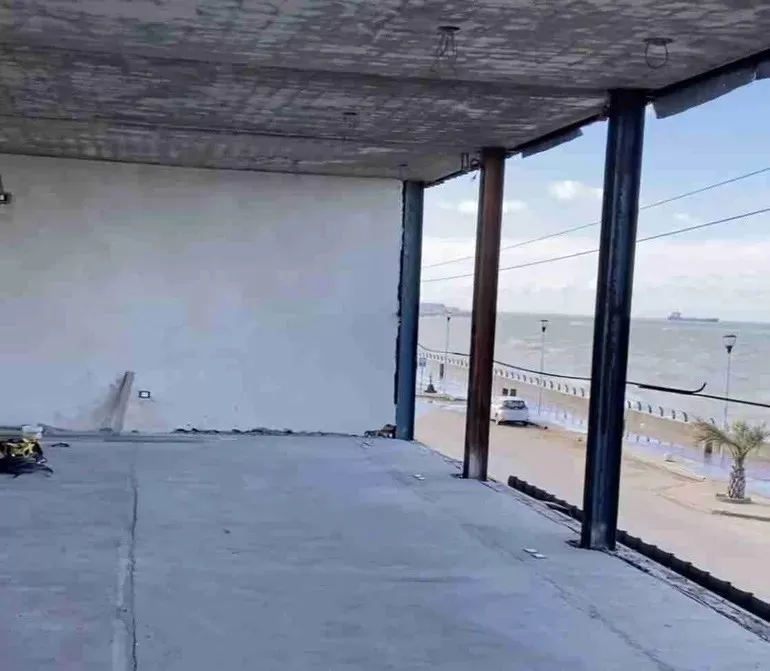 Gimnasia de Comodoro avanza con las obras de su nuevo edificio deportivo con tres pisos para utilizar
