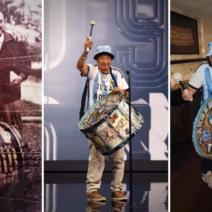 The Best: Quién es “El Tula”, el fanático argentino que subió a recibir el premio a la mejor hinchada