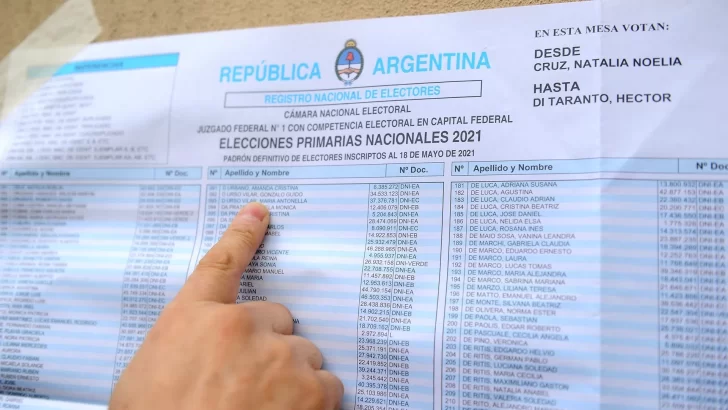 Elecciones en Chubut: consultá acá el padrón electoral para votar el domingo 30 de julio