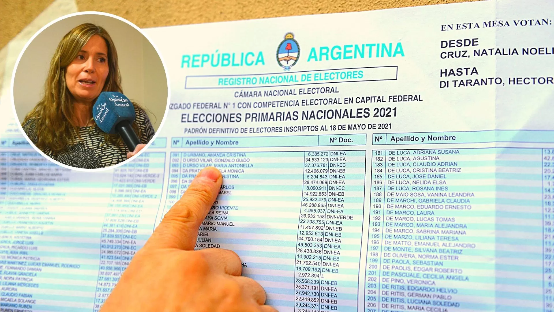 Cambios en los lugares de votación en Río Gallegos y Caleta Olivia: cuándo se podrá ver el padrón definitivo Cambios en los lugares de votación en Río Gallegos y Caleta Olivia: cuándo se podrá ver el padrón definitivo