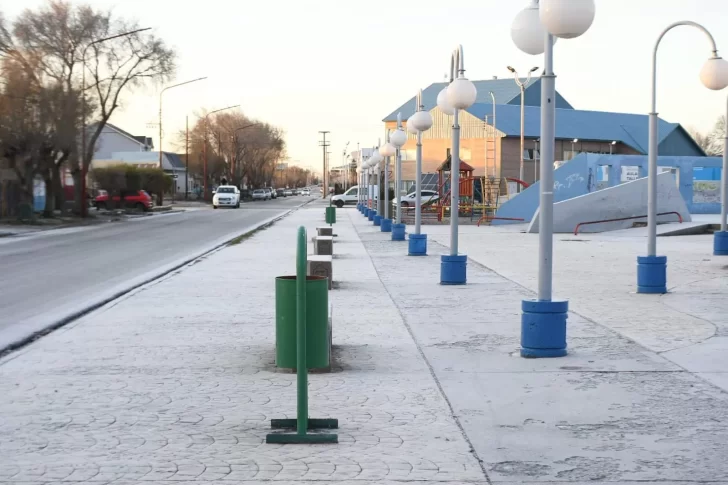 Frío y escarcha en la mañana de Río Gallegos: así amaneció la capital santacruceña