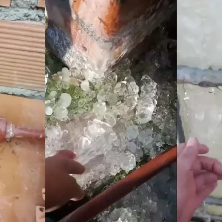 Video. Las temperaturas bajo cero congelaron todo en Río Gallegos