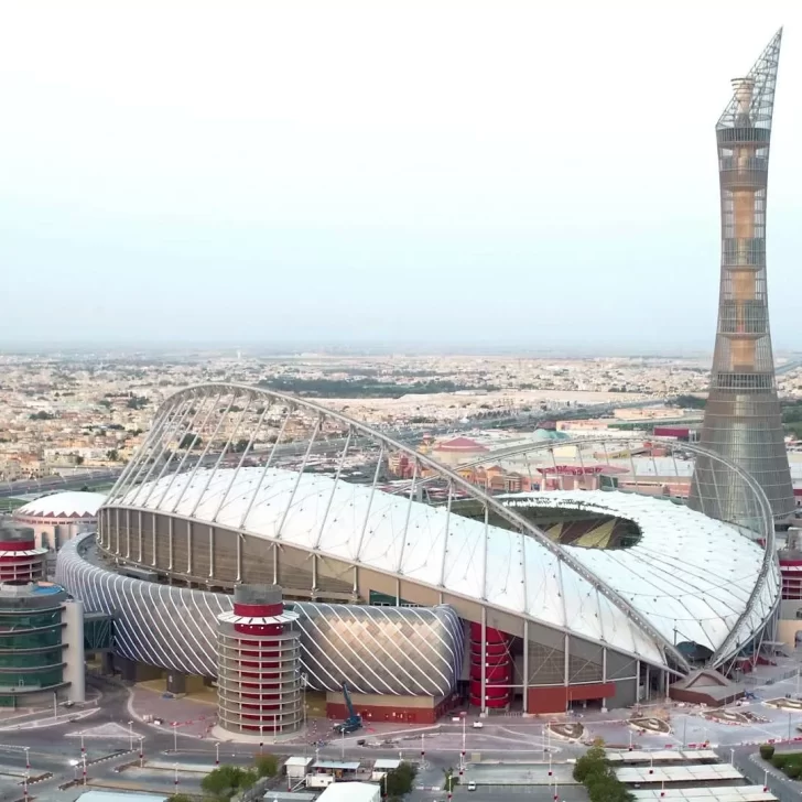 Khalifa, el estadio del Mundial de Qatar que fue sede de un Argentina-Brasil Khalifa, el estadio del Mundial de Qatar que fue sede de un Argentina-Brasil
