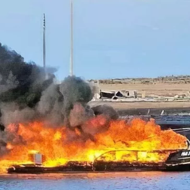 Explotó el motor de una lancha en Tierra del Fuego y tres buzos se quemaron el rostro y las vías aéras