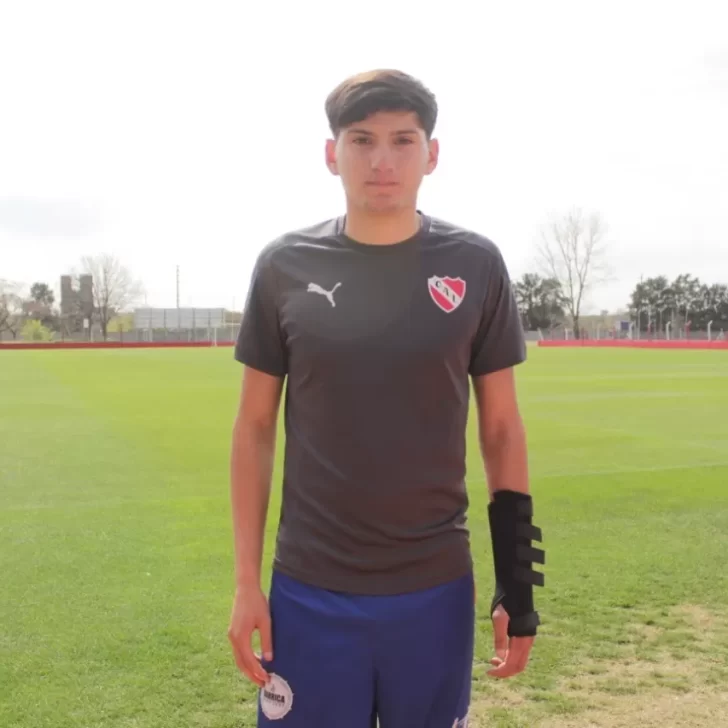 Facundo Herrera, futbolista de la Quinta División de Independiente: “Estoy viviendo un sueño” Facundo Herrera, futbolista de la Quinta División de Independiente: “Estoy viviendo un sueño”