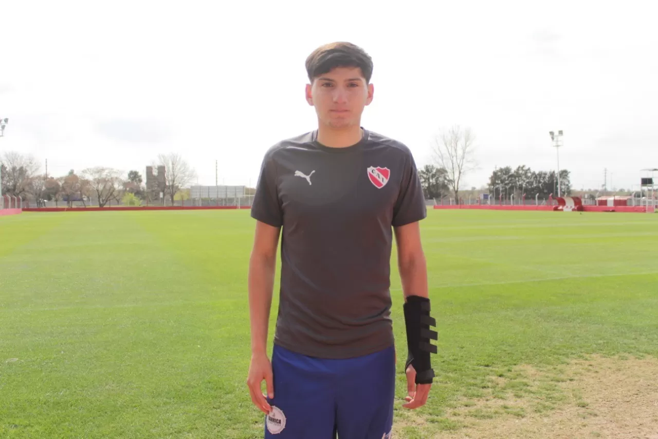 Facundo Herrera, futbolista de la Quinta División de Independiente: “Estoy viviendo un sueño” Facundo Herrera, futbolista de la Quinta División de Independiente: “Estoy viviendo un sueño”