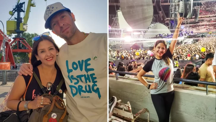 Chris Martin le regaló la entrada a una fan de Coldplay que viajó desde Salta