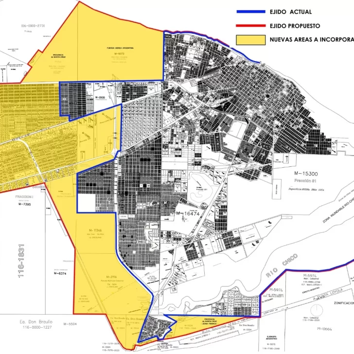 Los vecinos del barrio “Parque Forestal” se oponen a ser parte del ejido urbano