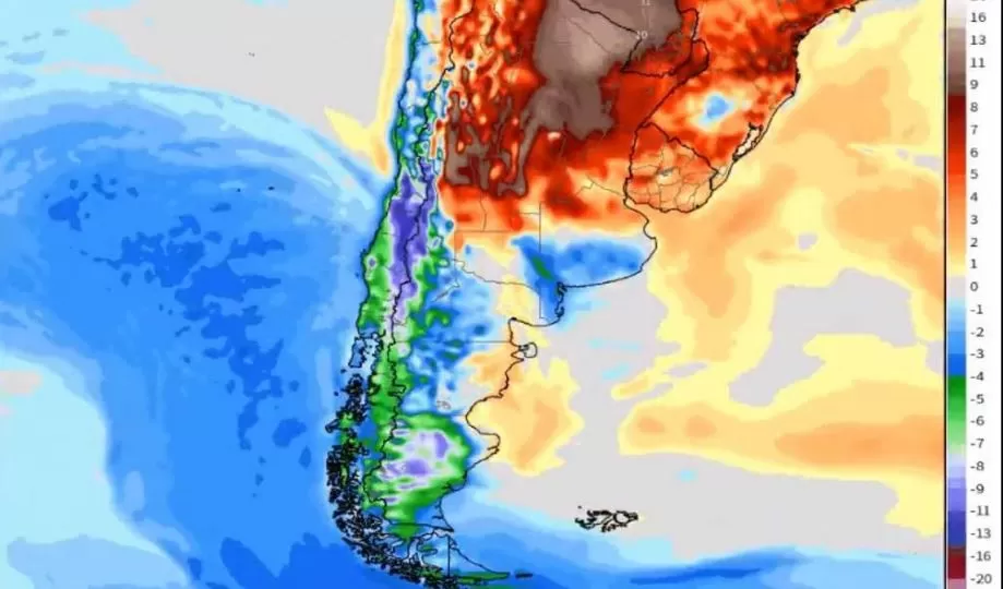 40 grados, nieve y granizo: ¿Cómo será el extraño fenómeno que afectará a la Argentina en los próximos días? 40 grados, nieve y granizo: ¿Cómo será el extraño fenómeno que afectará a la Argentina en los próximos días?