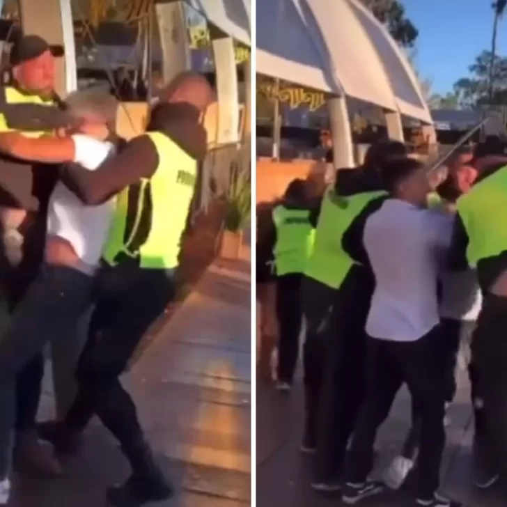 Patovicas de la Fiesta Bresh sacaron a las piñas a un hombre y arrastraron de los pelos a su pareja Patovicas de la Fiesta Bresh sacaron a las piñas a un hombre y arrastraron de los pelos a su pareja