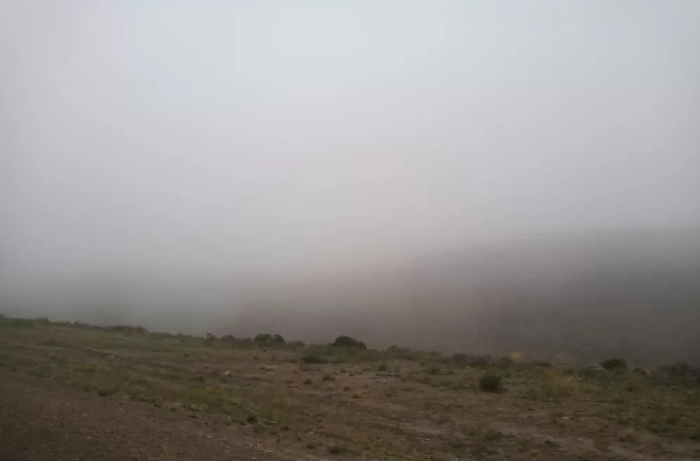 El clima complicó la búsqueda de la avioneta desaparecida