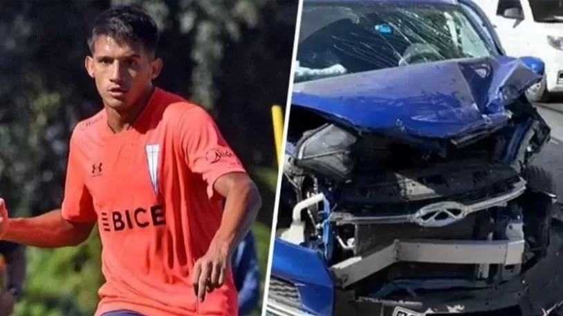 Un futbolista argentino manejaba borracho en Chile, chocó y quedó detenido Un futbolista argentino manejaba borracho en Chile, chocó y quedó detenido