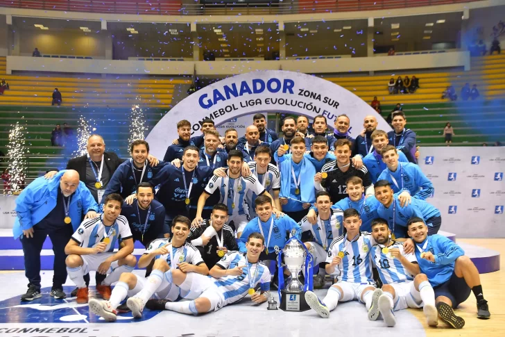 Futsal: la Selección Argentina se consagró campeona en Bolivia
