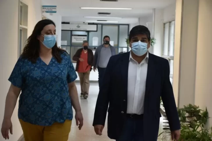 Video. Autoridades de Salud recorrieron y evaluaron el funcionamiento del Hospital Regional Río Gallegos