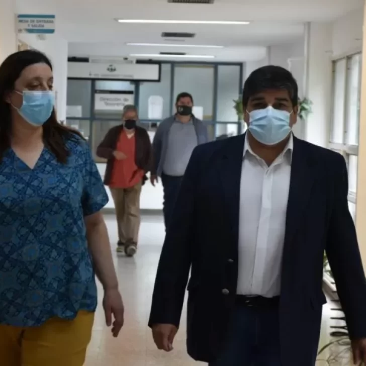 Video. Autoridades de Salud recorrieron y evaluaron el funcionamiento del Hospital Regional Río Gallegos