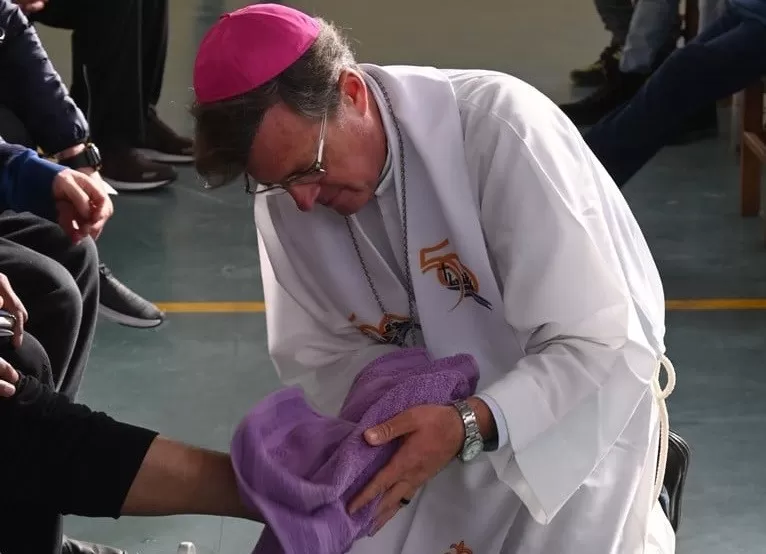 Jorge García Cuerva luego de recibir el palio bendecido por el Papa Francisco: “Quiero ser el pastor de todos” Jorge García Cuerva luego de recibir el palio bendecido por el Papa Francisco: “Quiero ser el pastor de todos”